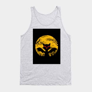 Halloween Cat Tank Top